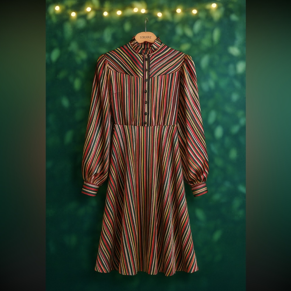 Vintage striped dress